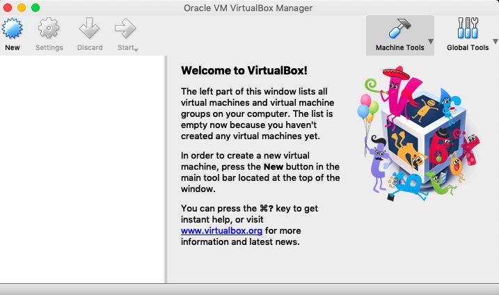 virtualbox installed