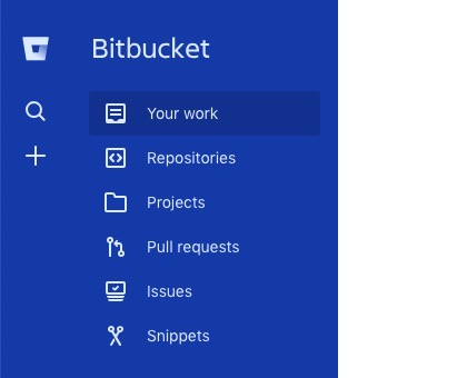 bitbucket menu