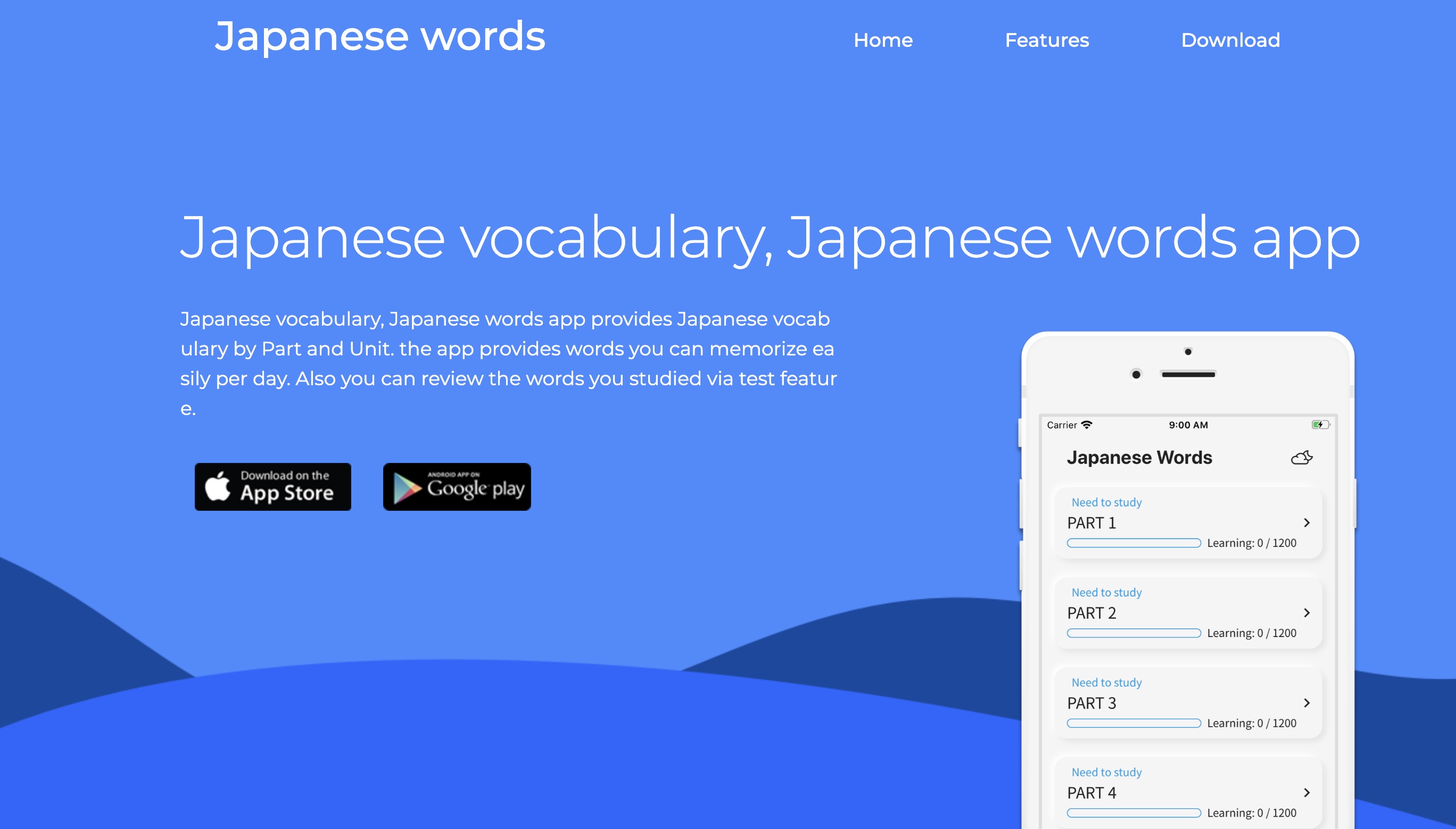 Japanese vocabulary, Japanese words
